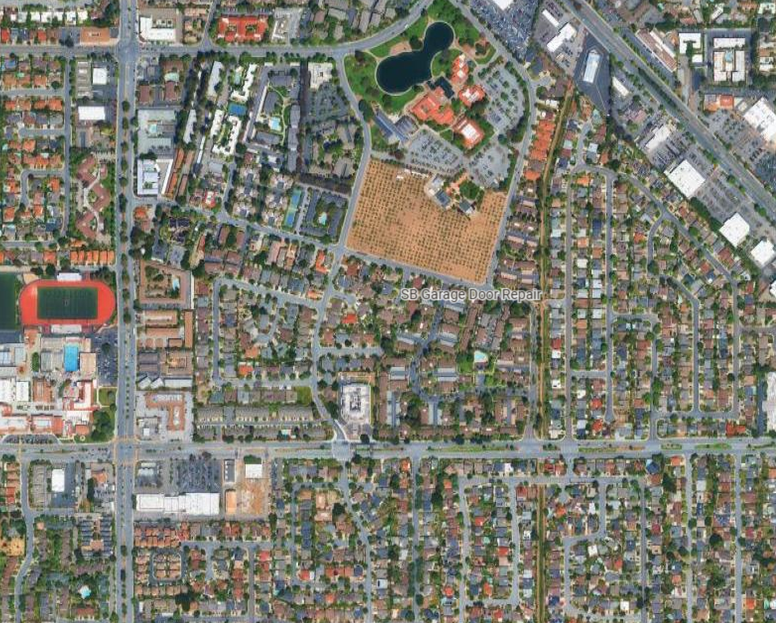 Service area map - Santa Rosa and Sonoma County